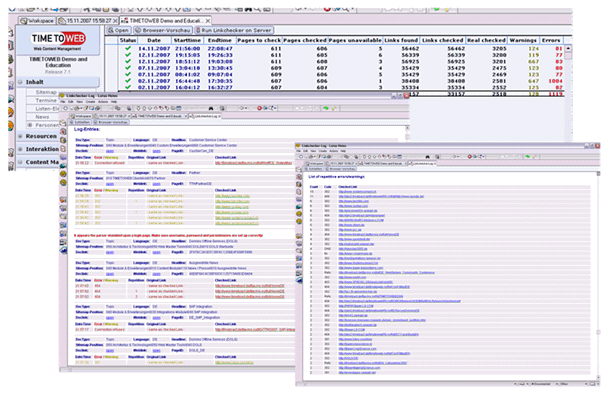  TIMETOWEB CMS Reference Analyser 