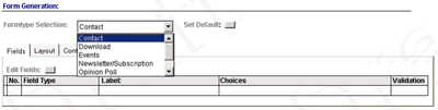 TIMETOWEB CMS Form Generator