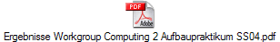 Ergebnisse Workgroup Computing 2 Aufbaupraktikum SS04.pdf